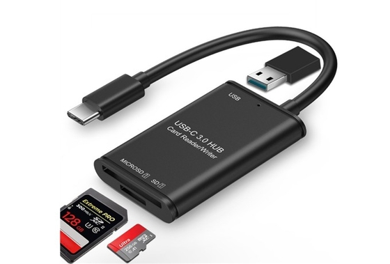 China 31005, USB Type C to SD TF Card USB3.0  Adapter supplier