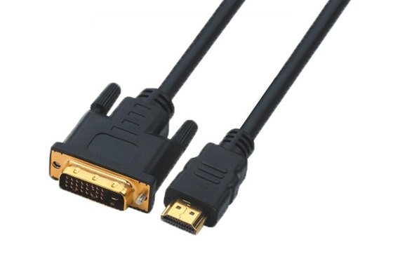 China QS6002，HDMI to DVI-D Digital Video Cable supplier