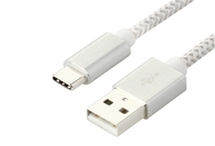 QS USB312003, USB 3.1 TYPE C Male to USB 2.0 Male Nylon Braided USB Data Cable, Type-c to USB 2.0 A Cable