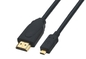 QS3004，QSMART Latest standard A TO D Gold plated High Speed with Ethernet Audio Return 3D 4K 1.4V 2.0V HDMI Cable supplier