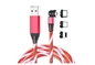 QS MG7002 540 Degree Luminous Magnetic USB Data Cable supplier