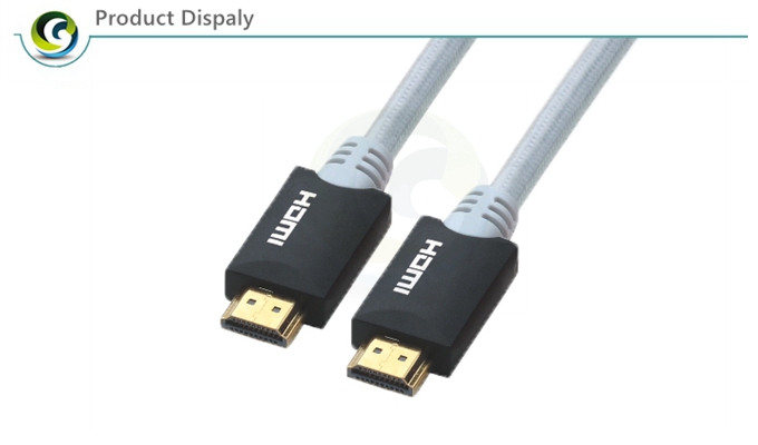 QS2002，QSMART Latest standard Better series Gold plated High Speed with Ethernet Audio Return 3D 4K 1.4V 2.0V HDMI Cable