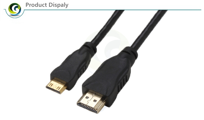 QS3006，QSMART Latest standard A TO C Gold plated High Speed with Ethernet Audio Return 3D 4K 1.4V 2.0V HDMI Cable