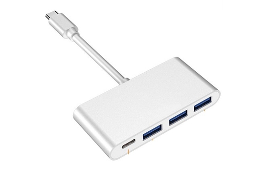 China 31006, USB Type C to 3*USB3.0  PD Charging Adapter supplier