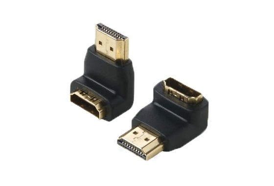 China QS AD002，90 Degree HDMI Right Angle Adapter supplier