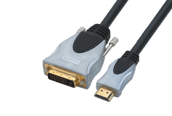 China QS6004，HDMI to DVI-D Digital Video Cable supplier