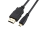 QS3001，QSMART Latest standard A TO D Gold plated High Speed with Ethernet Audio Return 3D 4K 1.4V 2.0V HDMI Cable supplier