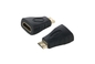 QS AD005， Mini HDMI male to HDMI female Adapter, HDMI A to C adapter supplier