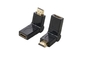 QS AD004， HDMI male to HDMI Female swivel adapter supplier